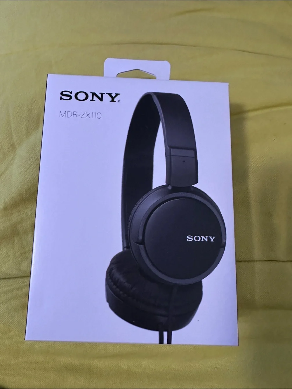 Sony Black On-Ear Foldable Headphones
